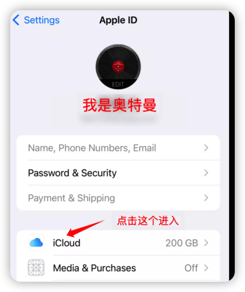 iCloud Apple ID